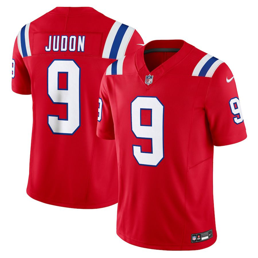 Men New England Patriots 9 Matthew Judon Nike Red Vapor F.U.S.E. Limited NFL Jersey